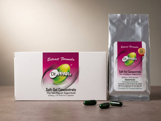Dr PPARs Soft-Gel Extract Concentrate 620mg x 30 Capsules
